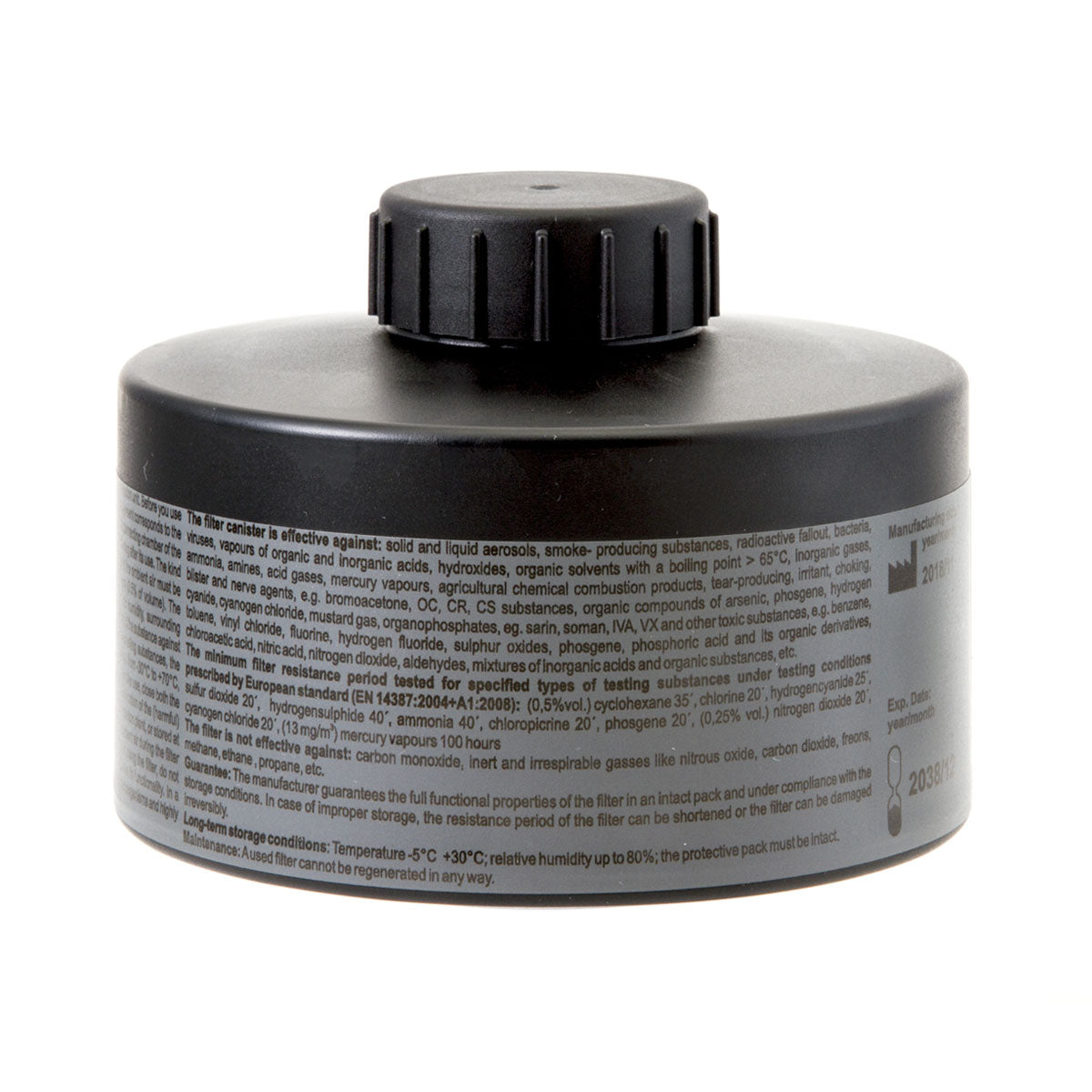 Mira Safety CBRN Gas Mask Filter NBC77 40mm Thread Canister Gas Mask Filters MIRA Safety Tactical Gear Supplier Tactical Distributors Australia