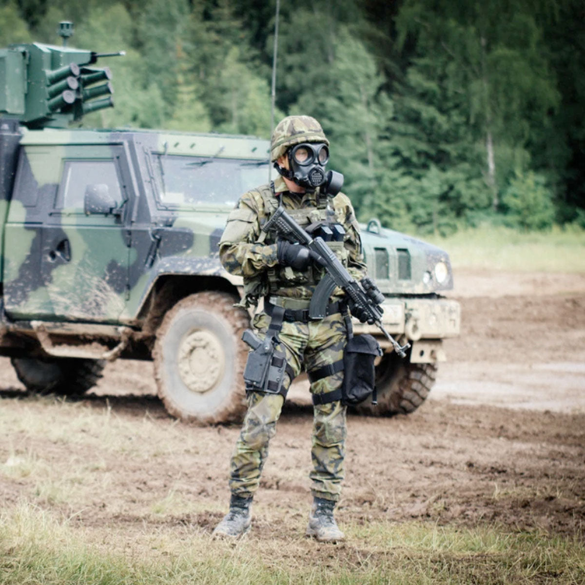 Mira Safety CBRN Gas Mask Filter NBC77 40mm Thread Canister Gas Mask Filters MIRA Safety Tactical Gear Supplier Tactical Distributors Australia