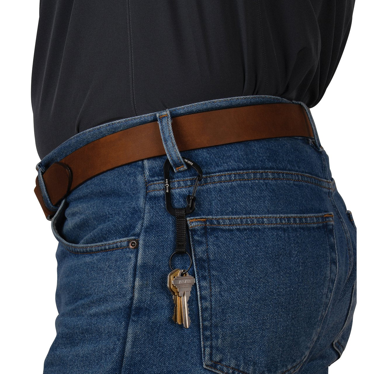 Nite-Ize SlideLock Keyring #3 Steel Black Outdoor and Survival Products Nite-Ize Tactical Gear Supplier Tactical Distributors Australia