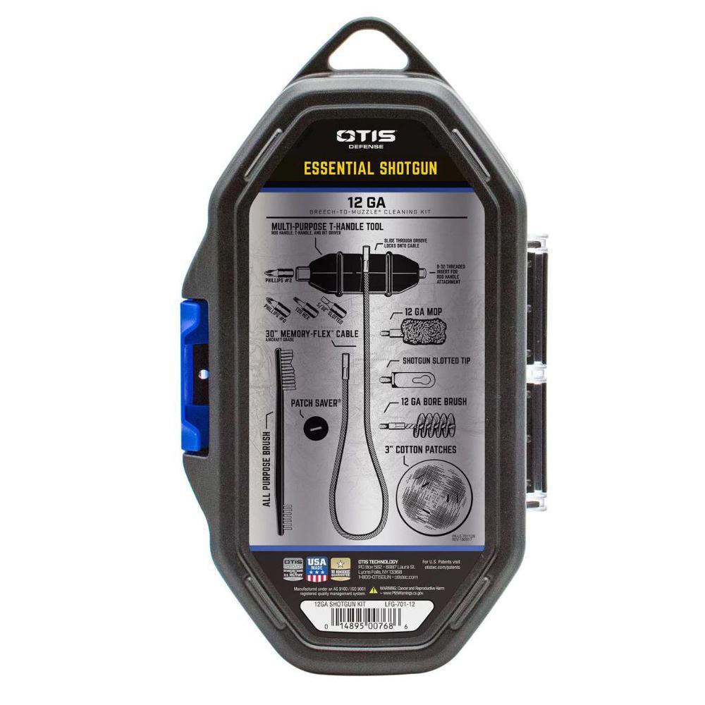 OTIS 12ga Essential Shotgun Cleaning Kit Accessories Otis Technology Tactical Gear Supplier Tactical Distributors Australia
