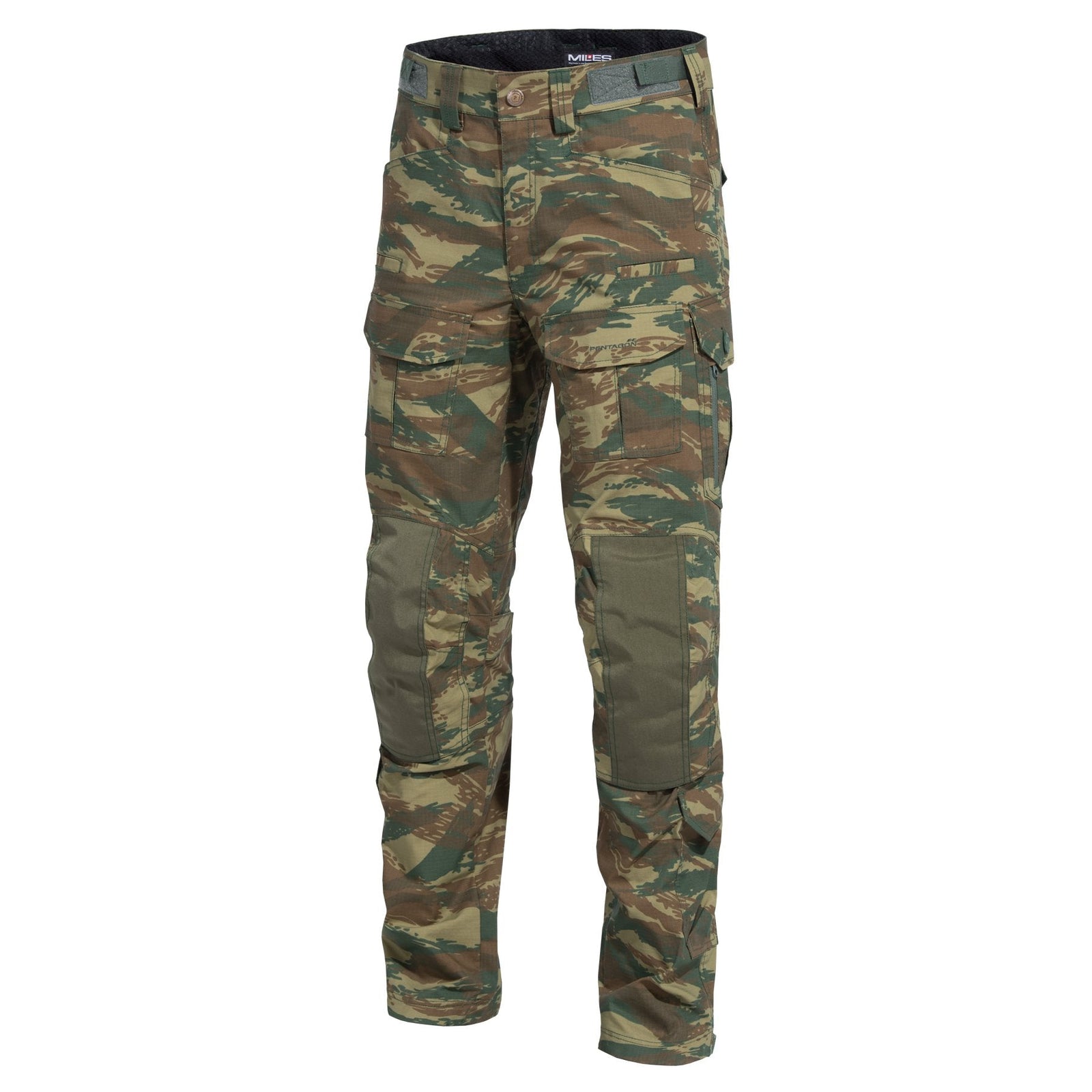 Pentagon K05031 Wolf Combat Tactical Pants Green Camo Clothing and Apparel Pentagon Tactical Euro Size 38 (US Size 30") 30" Tactical Gear Supplier Tactical Distributors Australia