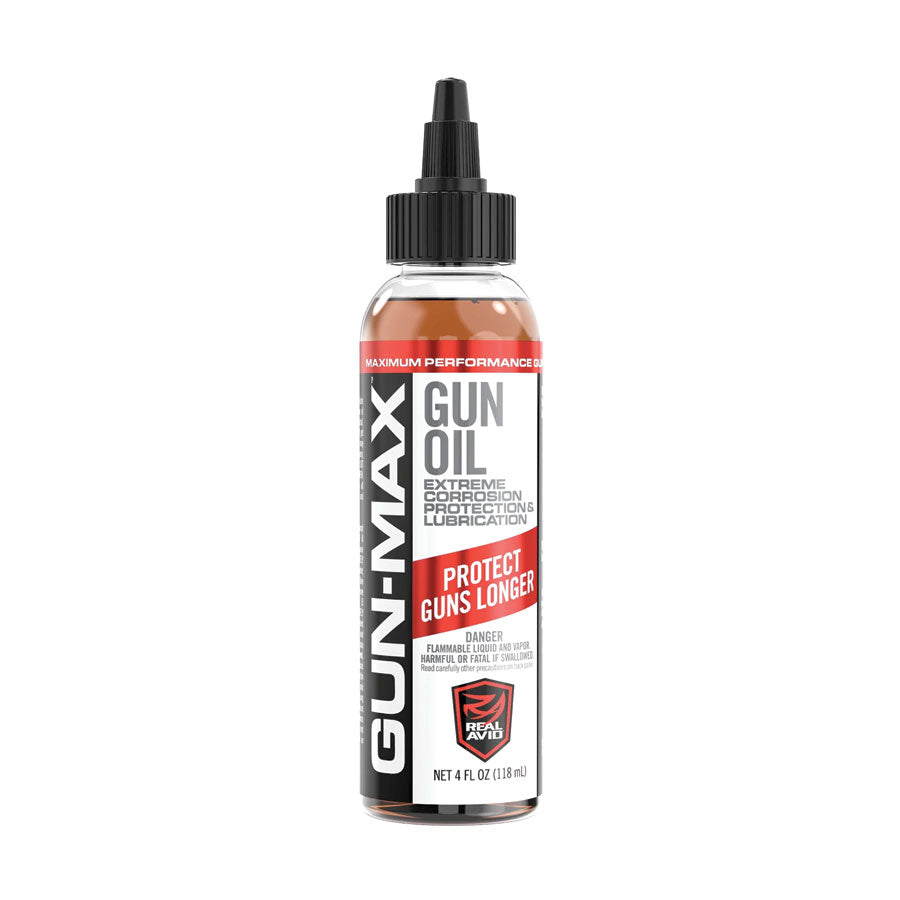 Real Avid Gun-Max Gun Oil (4Oz Liquid) Accessories Real Avid Tactical Gear Supplier Tactical Distributors Australia