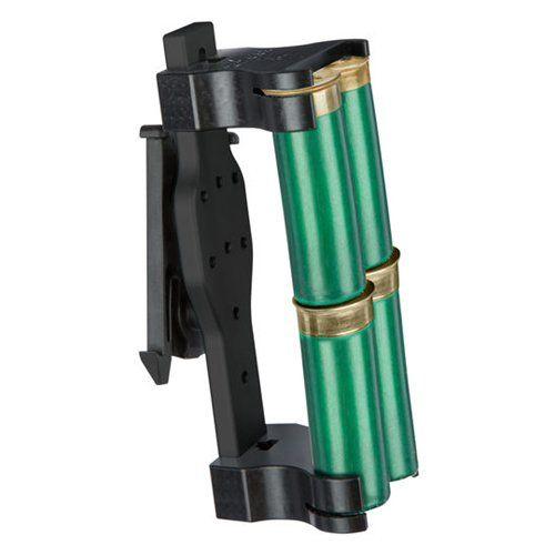 Safariland Model 086 Double 4 Shotgun Shell Holder Shotgun Shell Holder Safariland 4 Black ELS 34 Fork and ELS 35 Plate Tactical Gear Supplier Tactical Distributors Australia