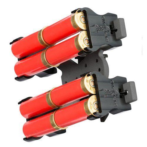 Safariland Model 086 Double 4 Shotgun Shell Holder Shotgun Shell Holder Safariland 8 Black ELS 34 Fork and ELS 35 Plate Tactical Gear Supplier Tactical Distributors Australia