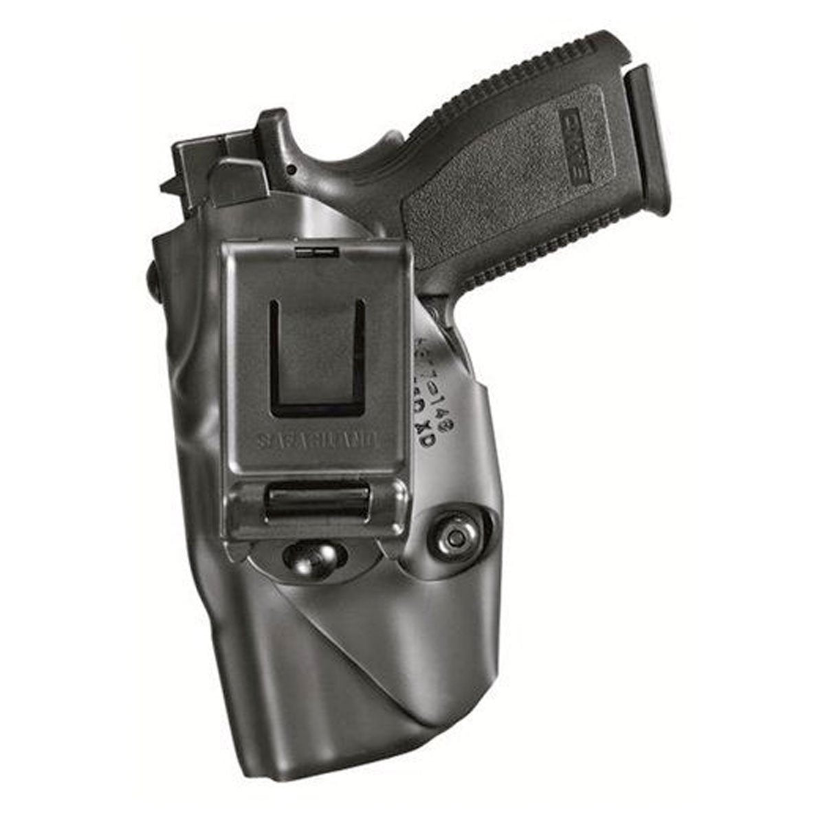 Safariland Model 6379 ALS Concealment Clip On Belt Holster for Glock 17 and 19 Black Holsters Safariland 283 STX Plain Left Tactical Gear Supplier Tactical Distributors Australia