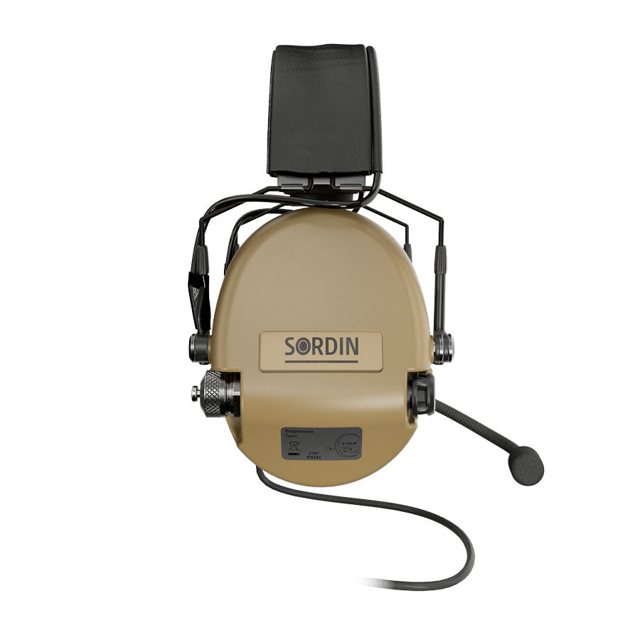 Sordin Supreme MIL CC Hearing Protection Distributed by Tactical Gear Australia Tactical Gear