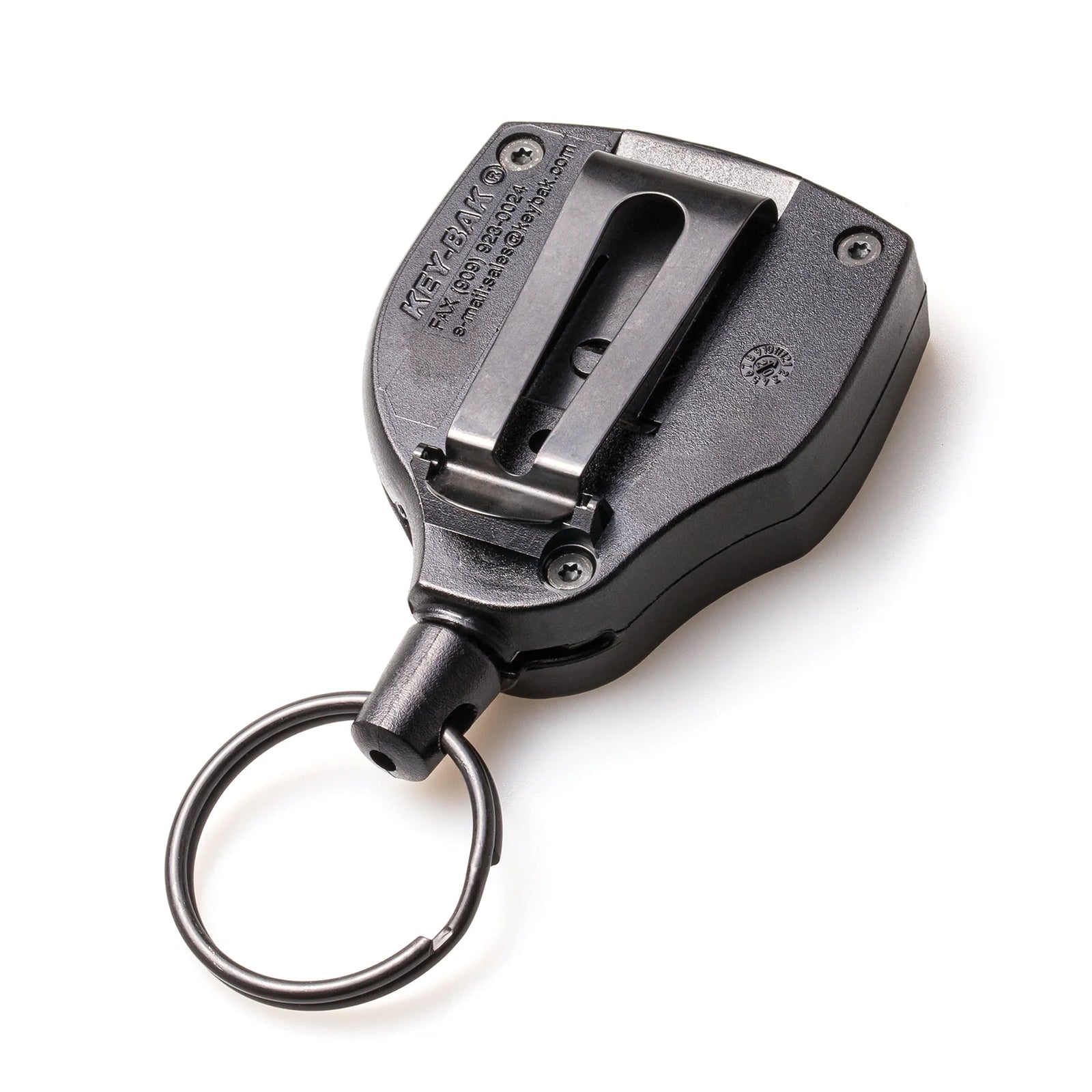 KEY-BAK Super48 Super Duty Retractable Keychain with Ball-Joint Lock
