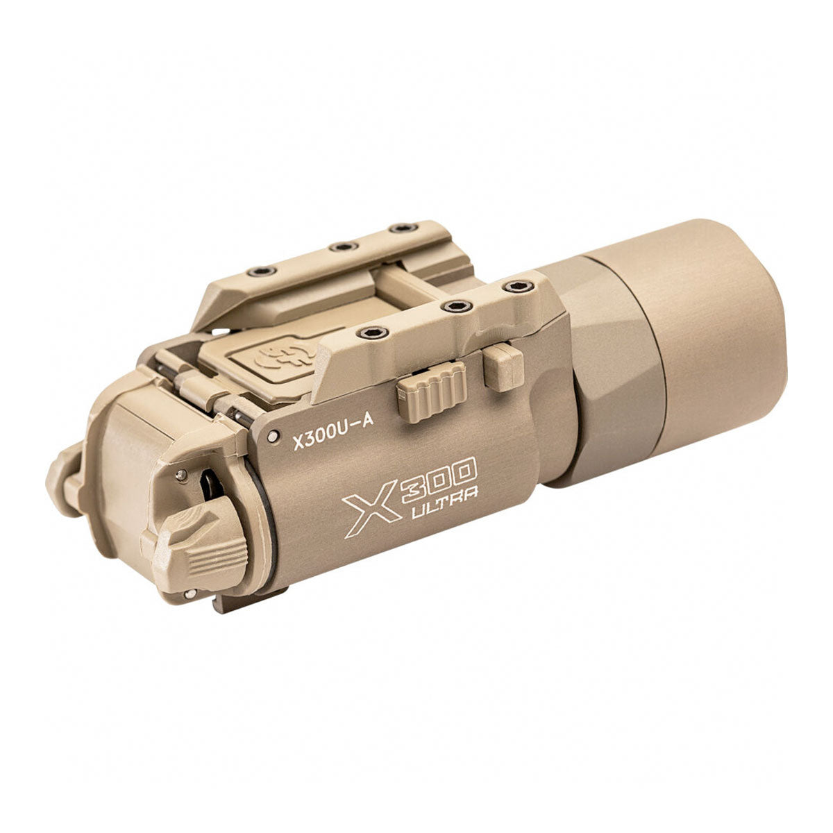 Surefire X300U-A Ultra-High-Output LED Handgun WeaponLight Tan Flashlights and Lighting Surefire Tactical Gear Supplier Tactical Distributors Australia