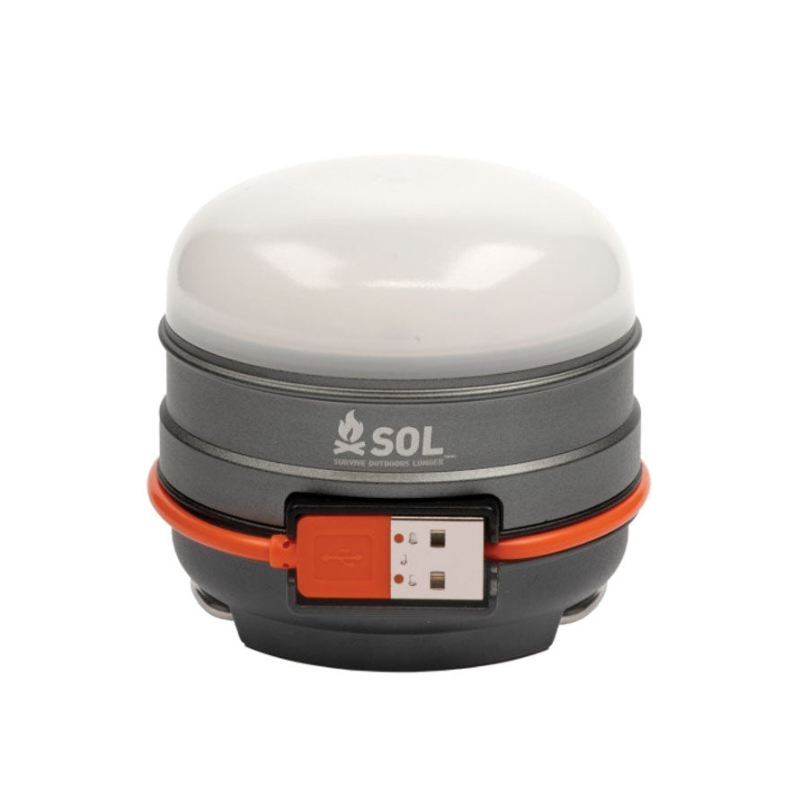 Survive Outdoors Longer SOL Venture 3000 Rechargeable LED Camping Light with Power Bank Flashlights and Lighting Survive Outdoors Longer Tactical Gear Supplier Tactical Distributors Australia