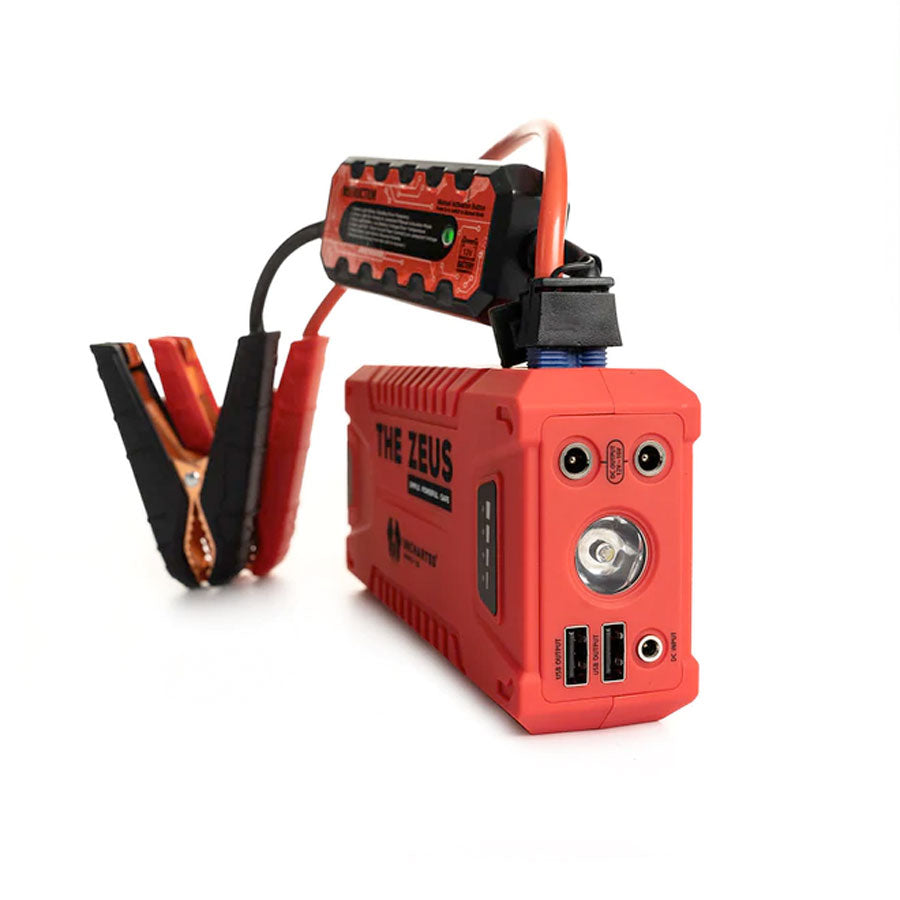 The Zeus Portable Jump Starter & USB Charger from Uncharted Supply Co Accessories Uncharted Supply Co Tactical Gear Supplier Tactical Distributors Australia