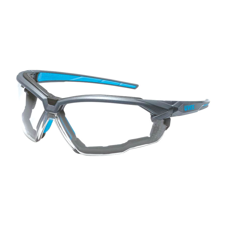 UVEX SuXXeed Safety Glasses Clear Lens with Guard Uvex Tactical Gear Supplier Tactical Distributors Australia