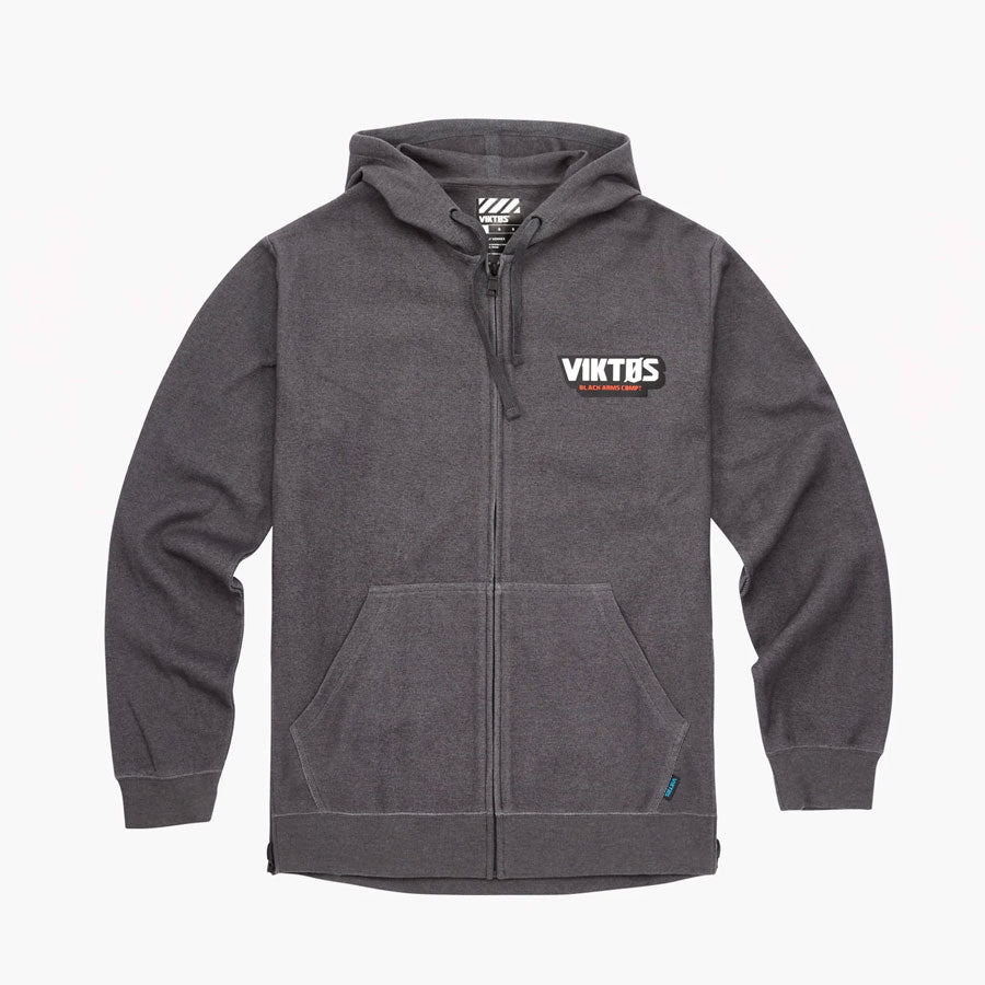 VIKTOS Gunvent Stickup Hoodie Dark Grey Heather Shirts VIKTOS X-Small Tactical Gear Supplier Tactical Distributors Australia