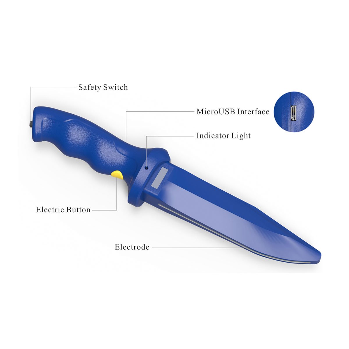 VTS Training Stress Shock Knife SK02 2 Knife Package Rechargeable in Carry Case Tactical Gear Ventura Tactical Systems Tactical Gear Supplier Tactical Distributors Australia