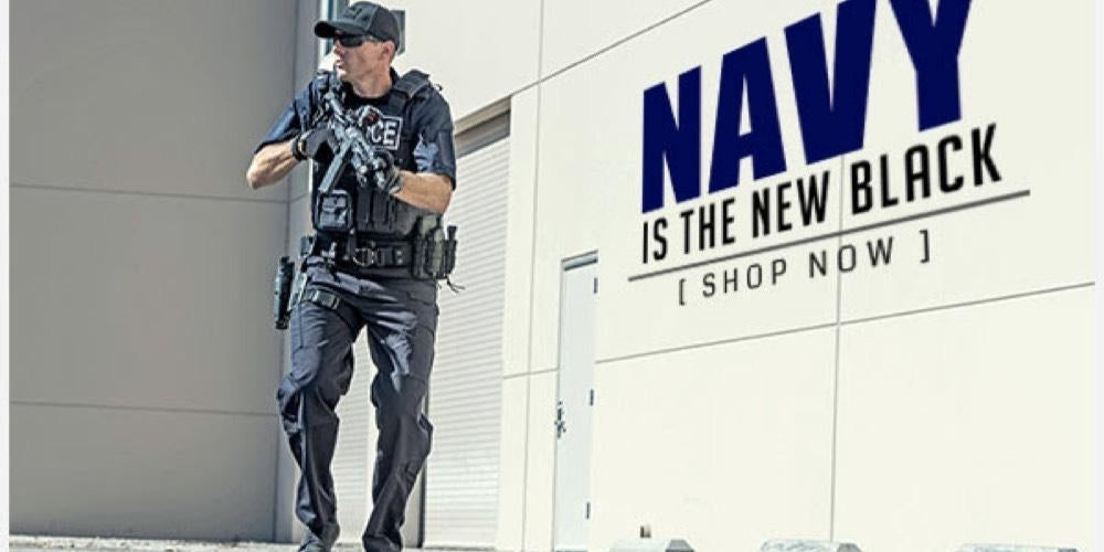Navy is the New Black!  Tactical Gear Australia