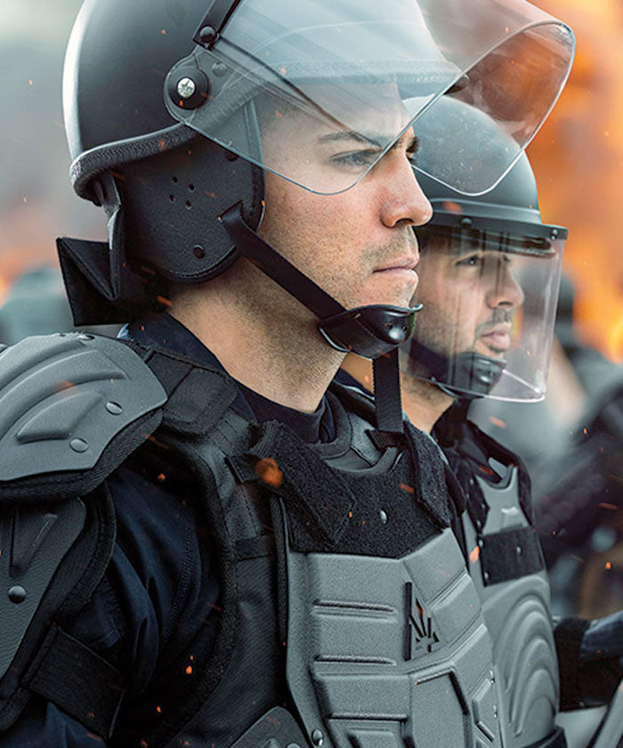 Damascus Riot Helmets
