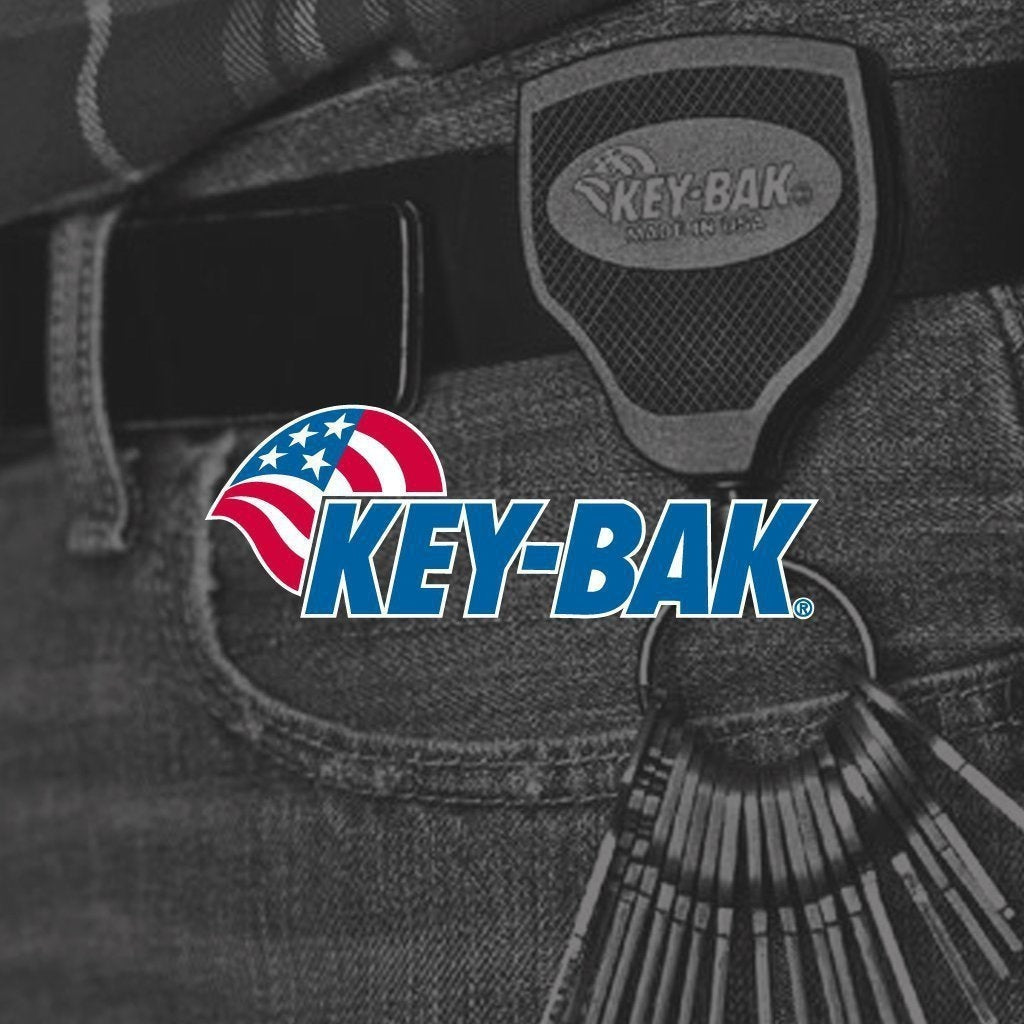 KEY-BAK Original SD Retractable Keychain with 36 in. Retractable