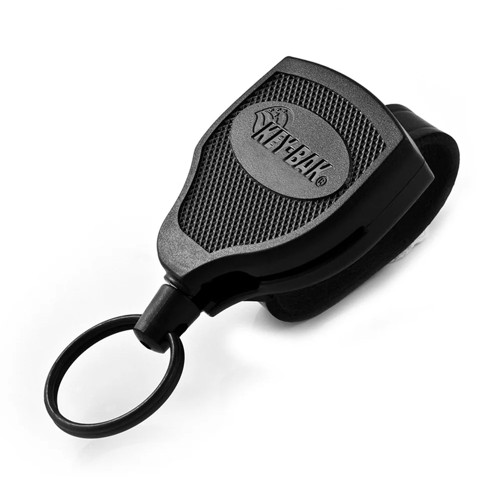 KEY-BAK SUPER48 Heavy Duty Retractable Keychain with Ball-Joint Lock