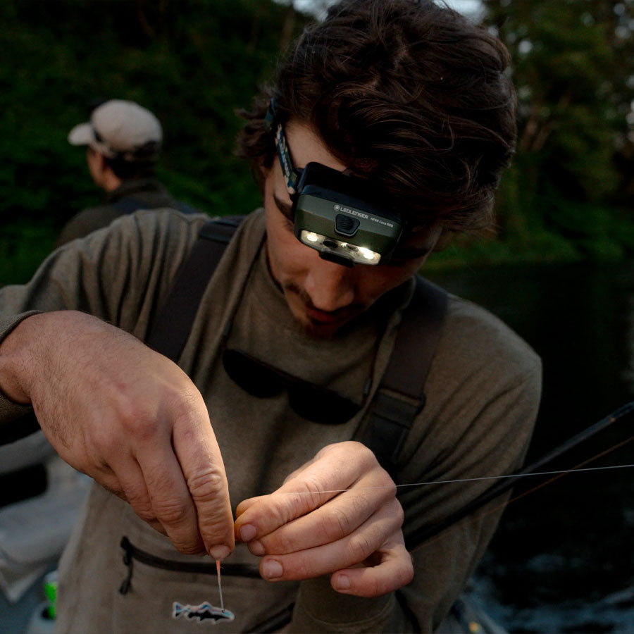 Ledlenser HF8R Core RGB 1600 Lumens Rechargeable IP68 Adaptive Light Beam Technology Headlamp Camo