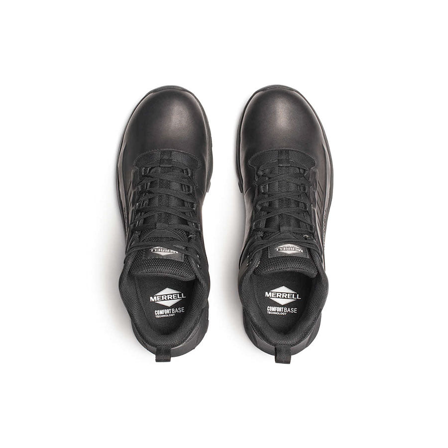 Merrell Tactical Men's Moab Speed 2 Mid Tactical Waterproof Black