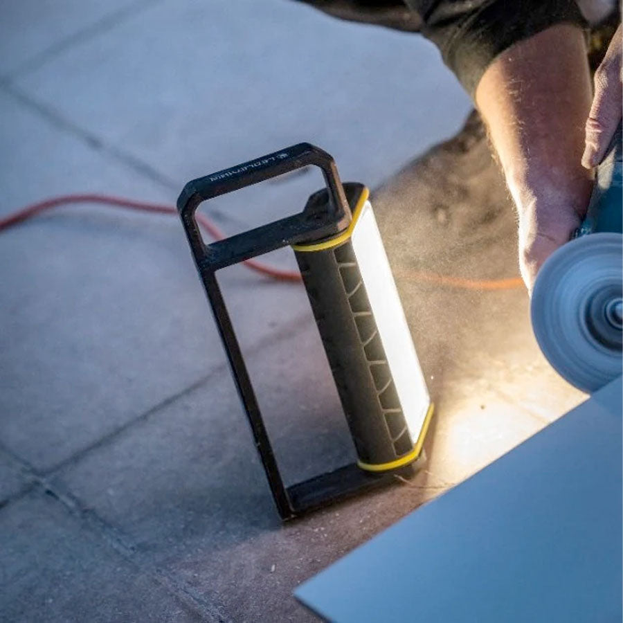 Ledlenser AF4R Work 2000 Lumens Rechargeable/Mains Hybrid Floodlight IP67 Diffuser & Tunable White Light