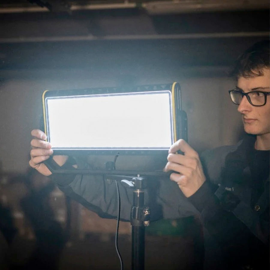 Ledlenser AF12C Work 8000 Lumens Mains Operated Floodlight IP67 Diffuser &amp; Tunable White Light