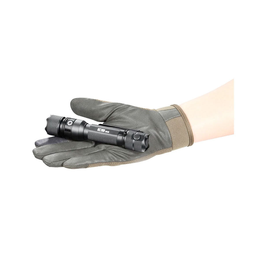 PowerTac E9 GEN5 Long Throw 3,000 Lumen Tactical EDC Flashlight