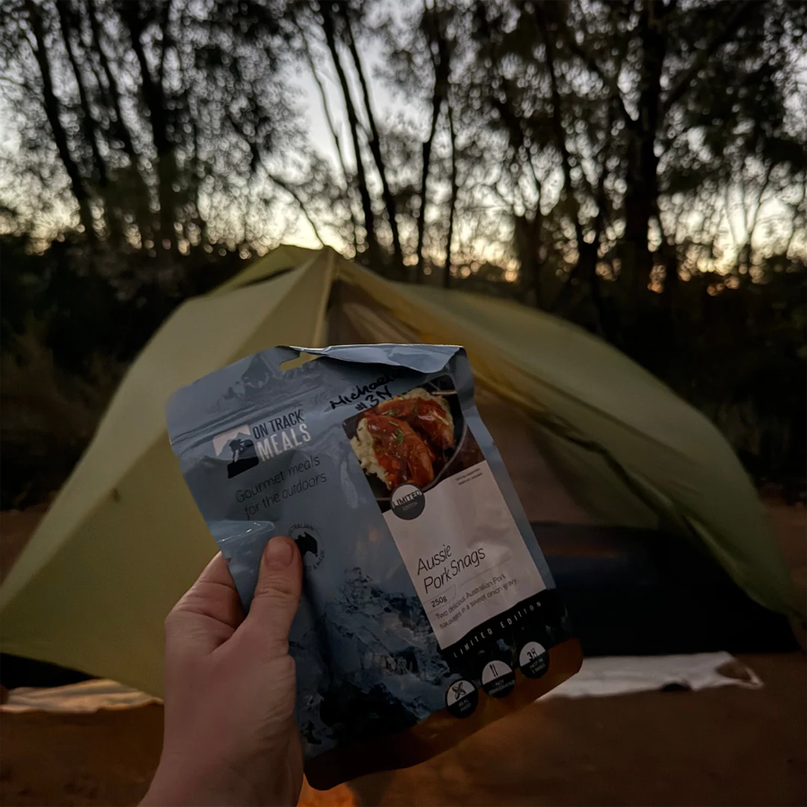 On Track Meals Aussie Pork Snags | Tactical Gear AU Tactical Gear