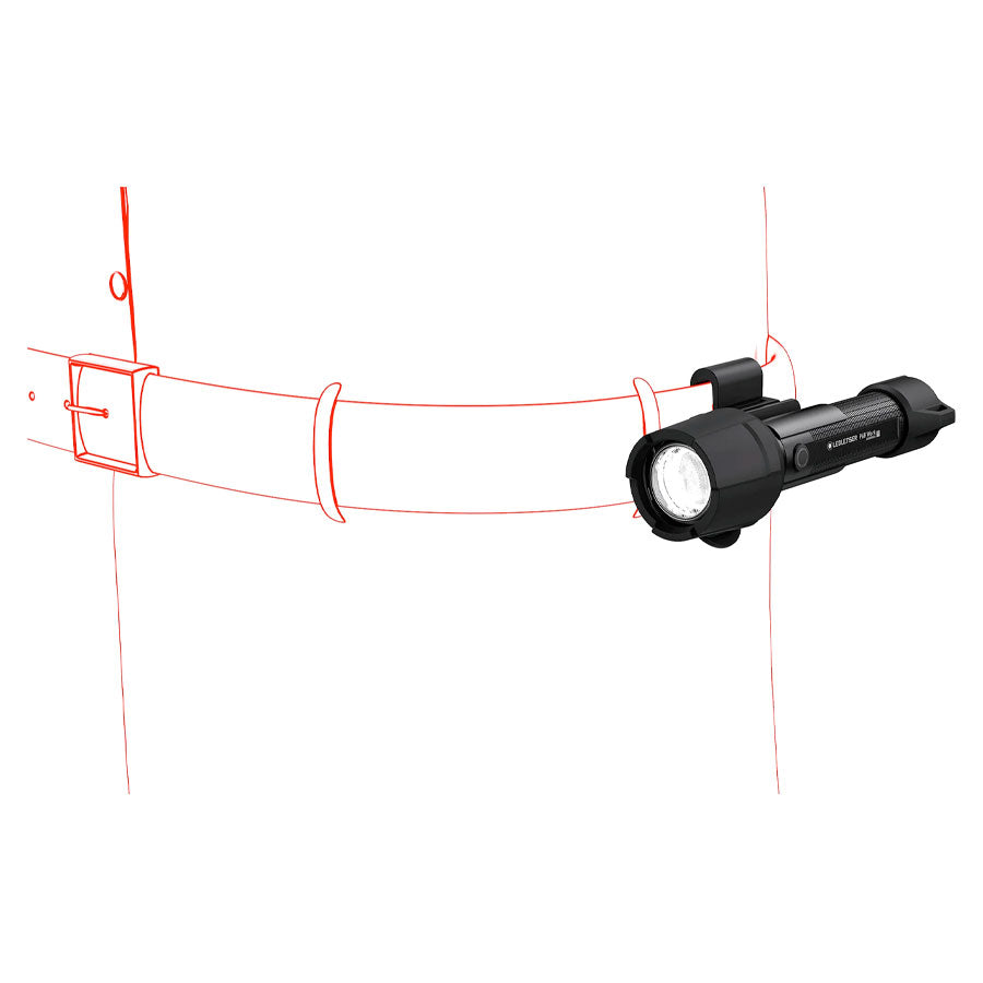 Ledlenser P6R Work 850 Lumens Xtreme LED Rechargeable Rugged Waterproof Flashlight