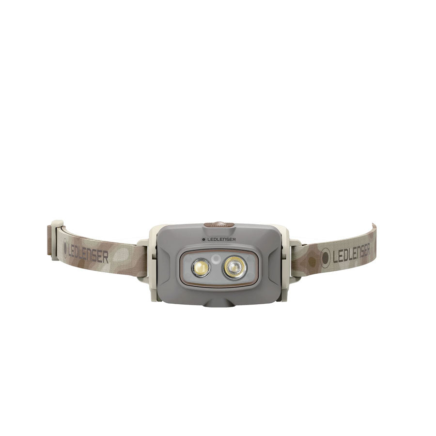 Ledlenser HF4R Signature 600 Lumens Rechargeable IP68 Flood &amp; Spot Beam RGB Headlamp Black
