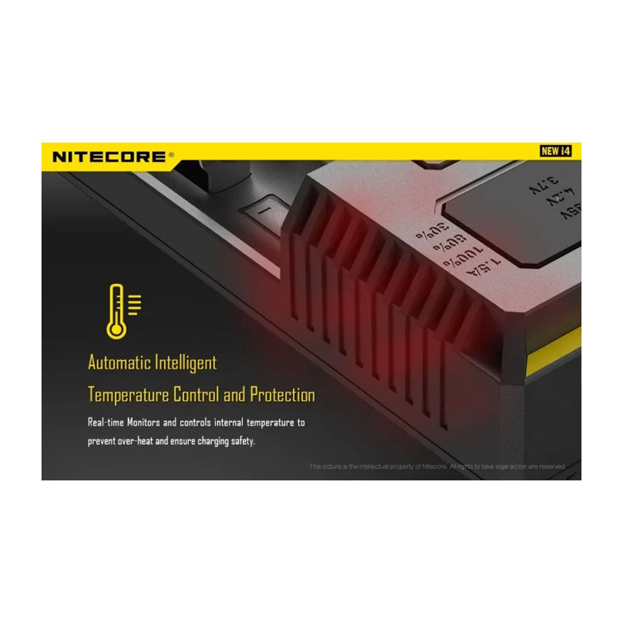 Nitecore Intellicharger i4 smart charger