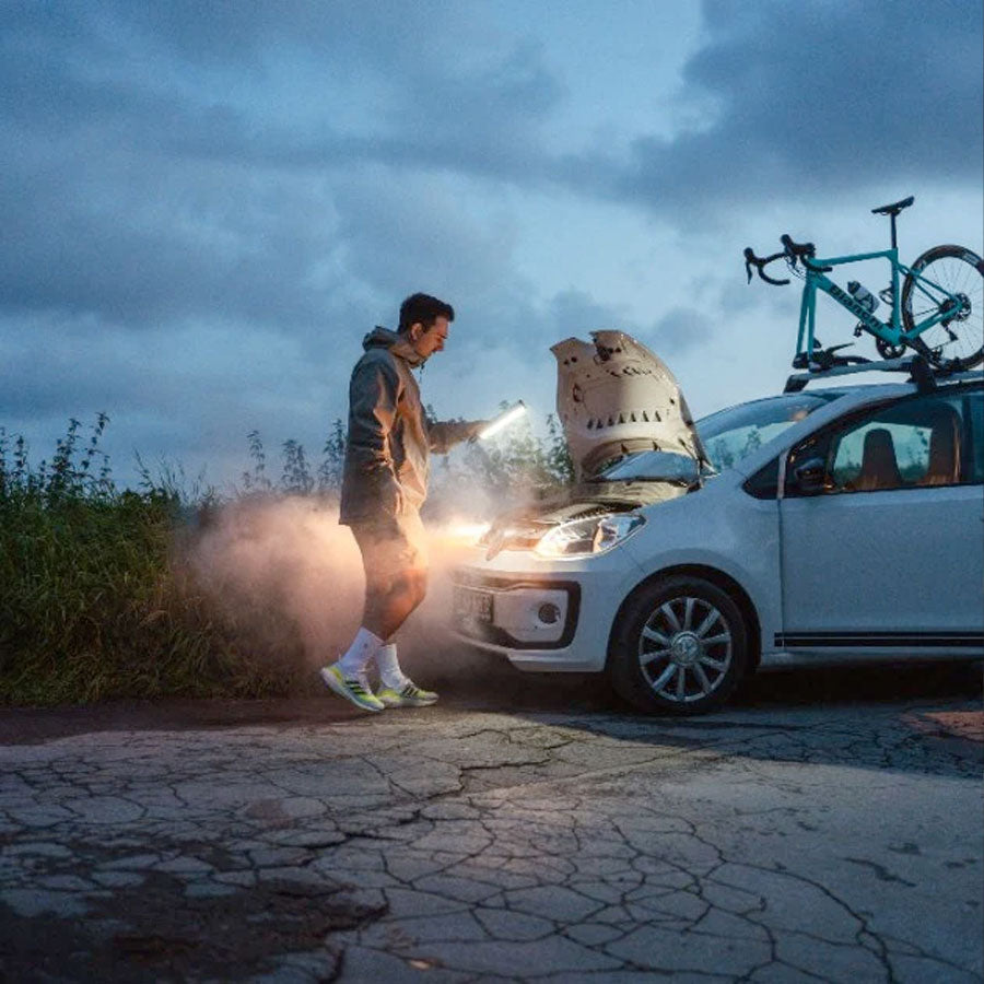 Ledlenser AF2R Work 1000 Lumens Rechargeable Multi-Positional Light Integrated Ruler &amp; Red Blink LED