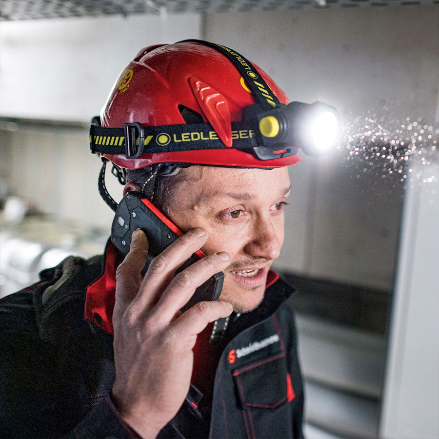 Ledlenser H15R Work 2500 Lumens Rechargeable Rugged IP67 90 CRI Stepless Light Dimmer Headlamp