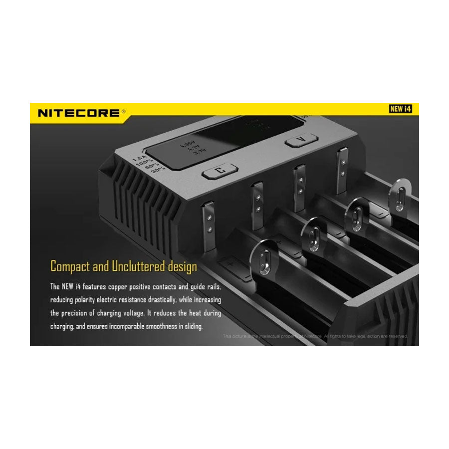 Nitecore Intellicharger i4 smart charger