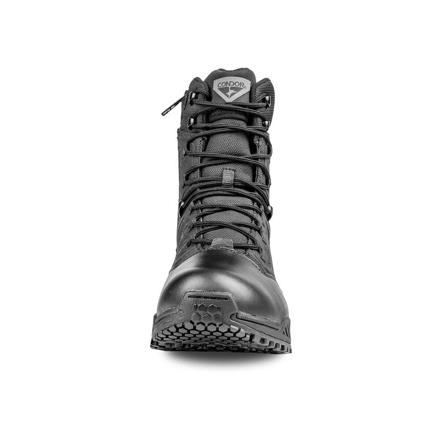 Condor Brigade 8" Tactical Boots - Zip Black