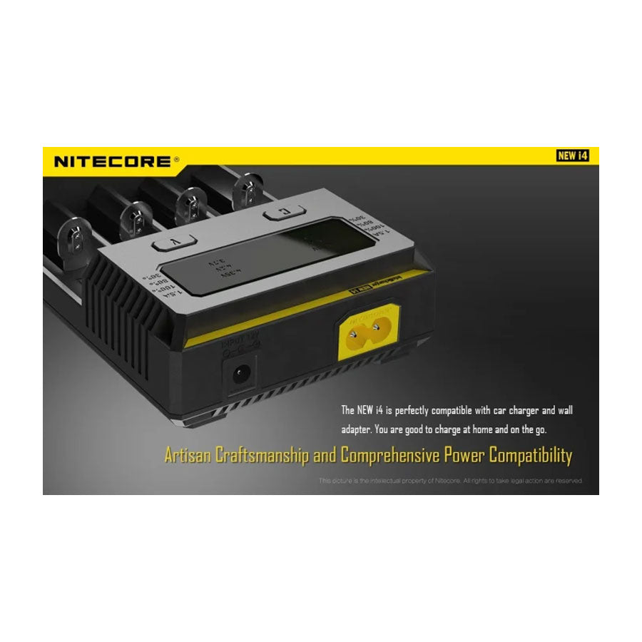 Nitecore Intellicharger i4 smart charger