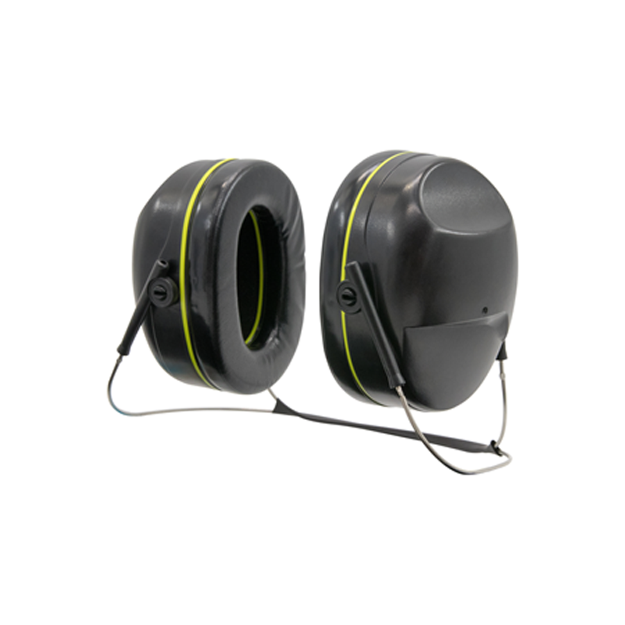Earmor M06N Passive Ear Muffs with Neck Band - Tactical Black