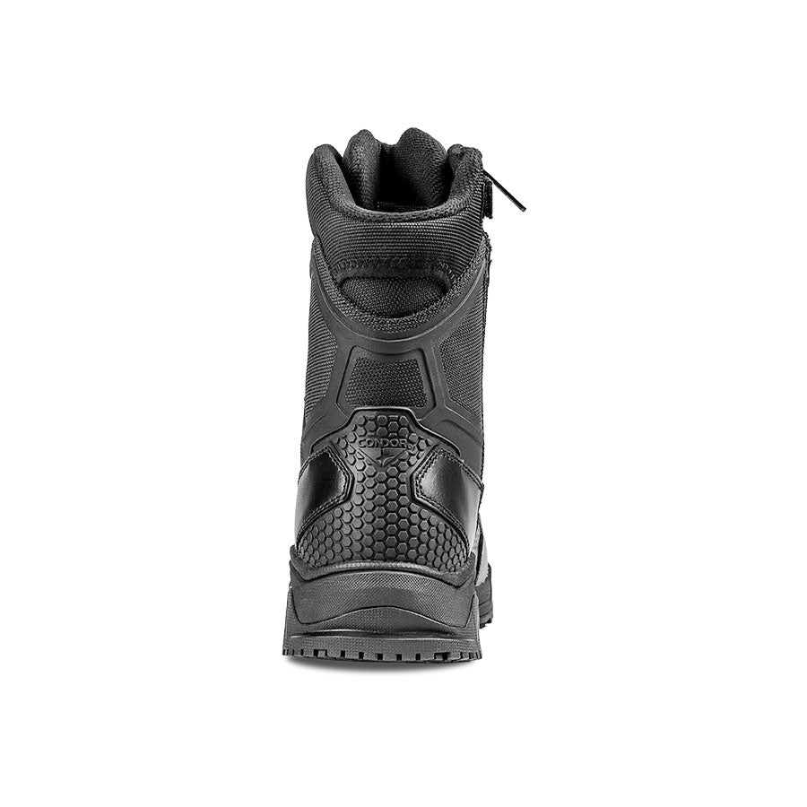 Condor Brigade 8" Tactical Boots - Zip Black