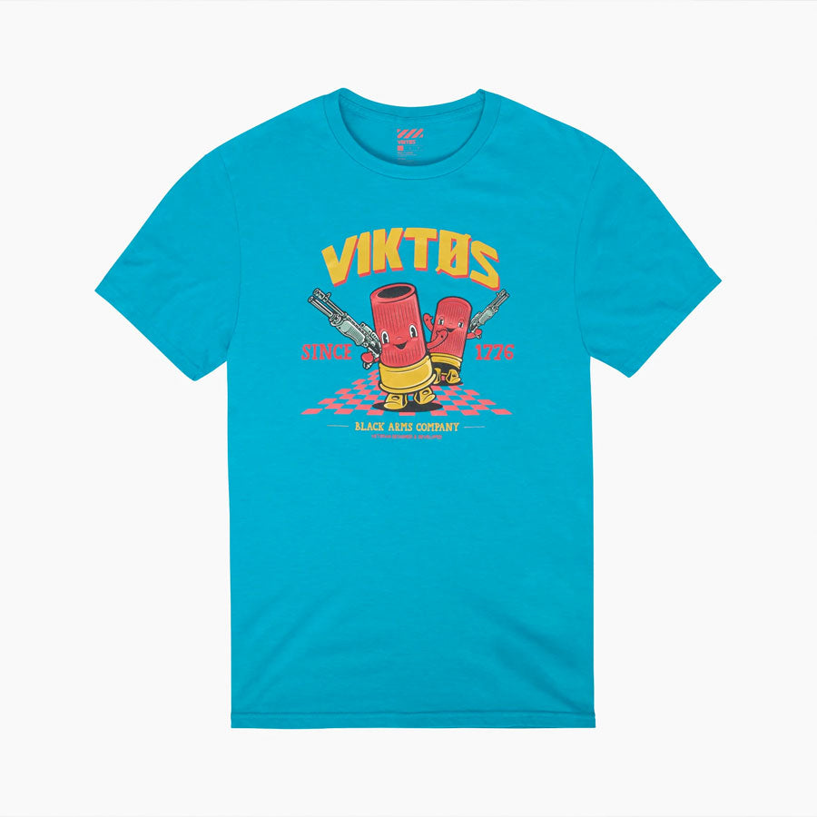 VIKTOS Shotty Tee Turquoise Heather