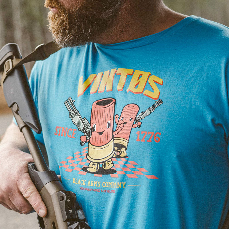 VIKTOS Shotty Tee Turquoise Heather