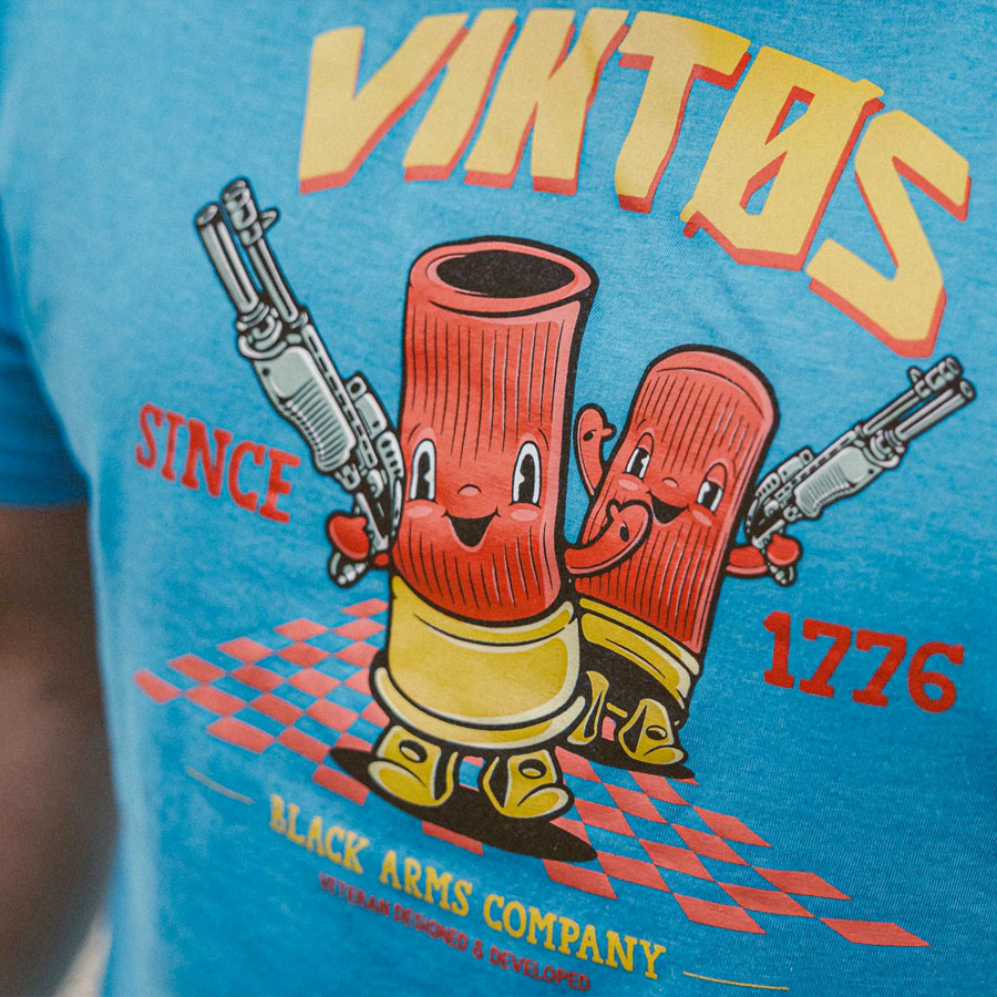 VIKTOS Shotty Tee Turquoise Heather