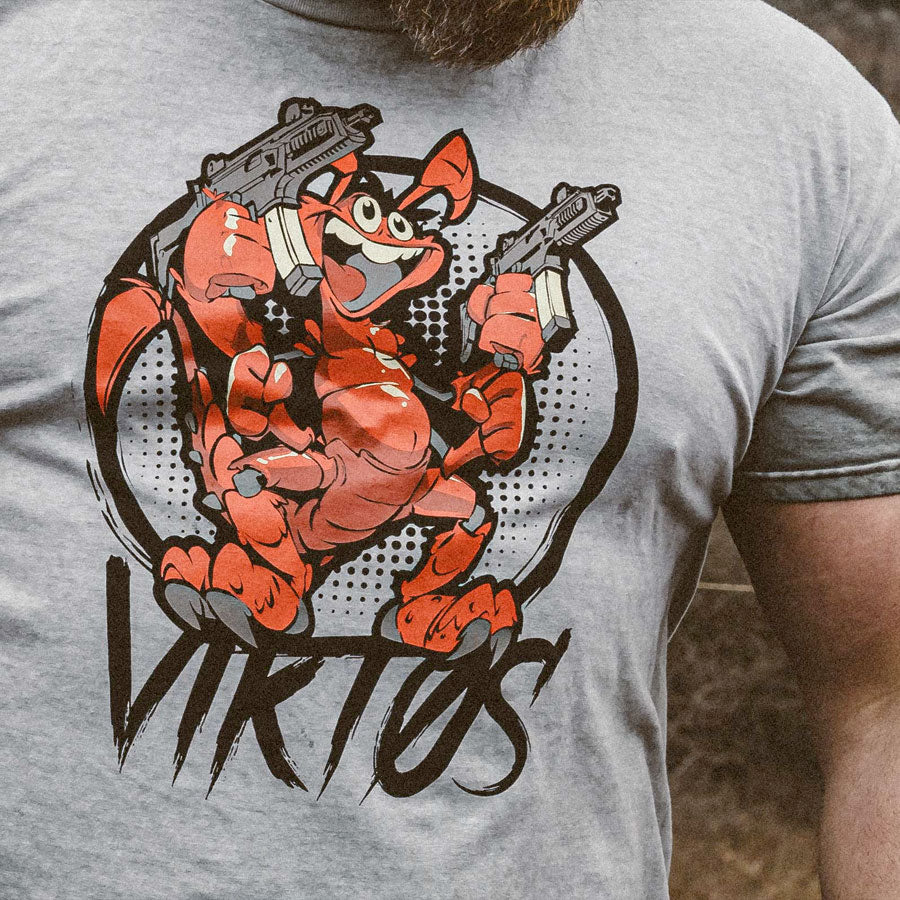 VIKTOS Smgeed Tee Charcoal Heather