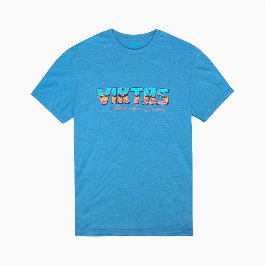 VIKTOS Eighty Four Tee Blue Heather