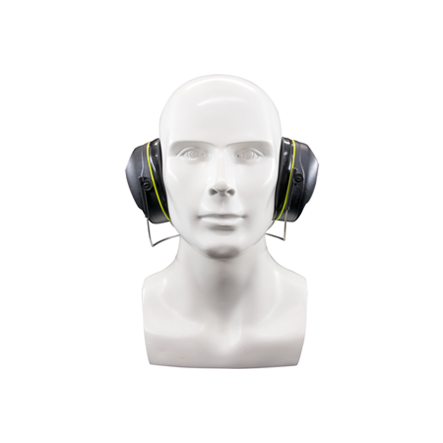 Earmor M06N Passive Ear Muffs with Neck Band - Tactical Black