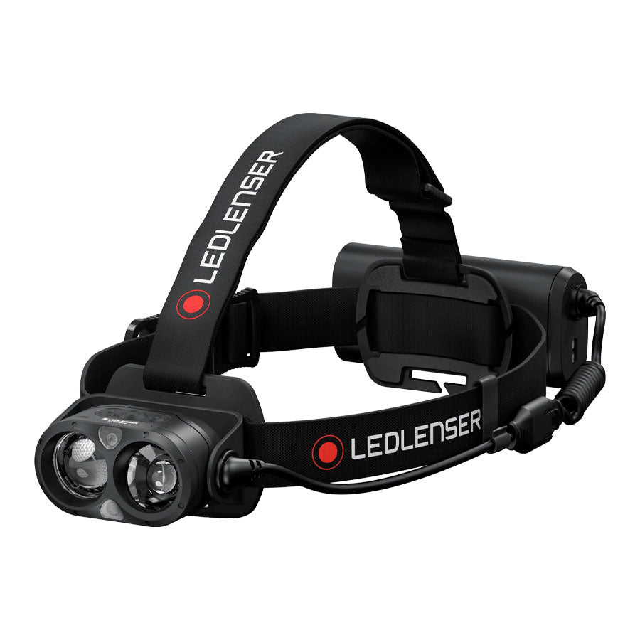 Ledlenser H19R Core 3500 Lumens Rechargeable IP68 Twin Fusion LED Independent Flood &amp; Spot Headlamp