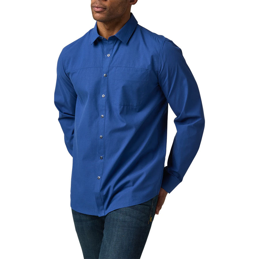 5.11 Igor Solid Long Sleeve Shirt Blue Mussel