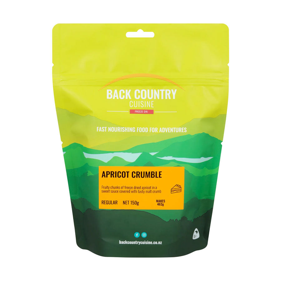 Back Country Cuisine Apricot Crumble