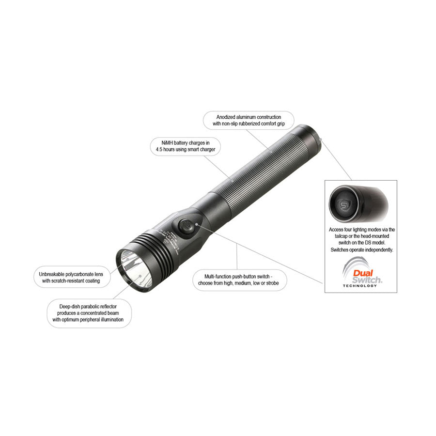 Streamlight Stinger DS LED HL 800-Lumen Rechargeable Flashlight | Tactical Gear AU Tactical Gear