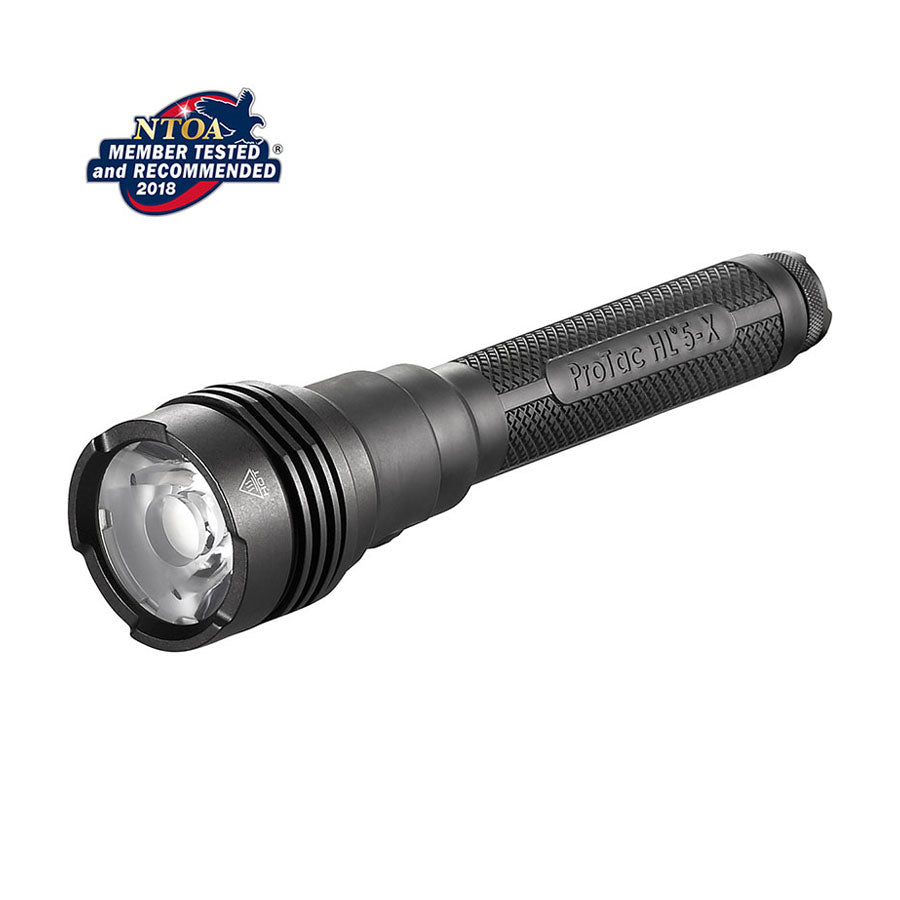 Streamlight ProTac HL 5-X - Includes (4) CR123A lithium batteries and wrist lanyard - Box - Black