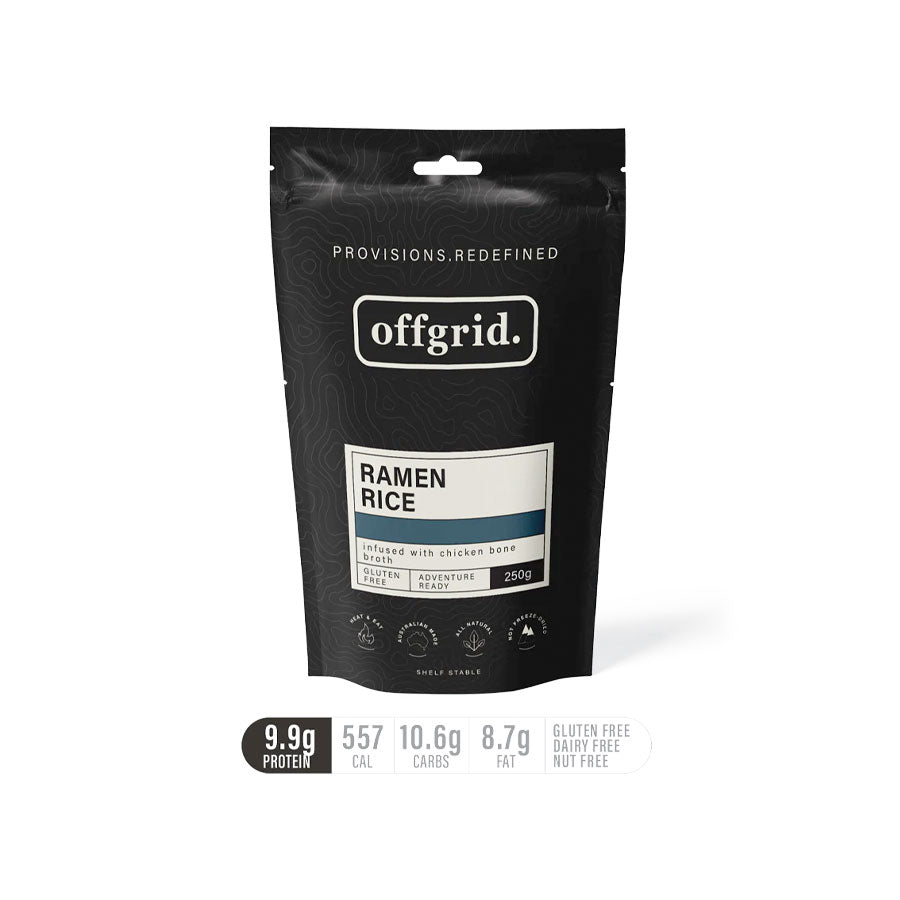 Offgrid Provisions Ramen Rice - Shelf Stable Meal