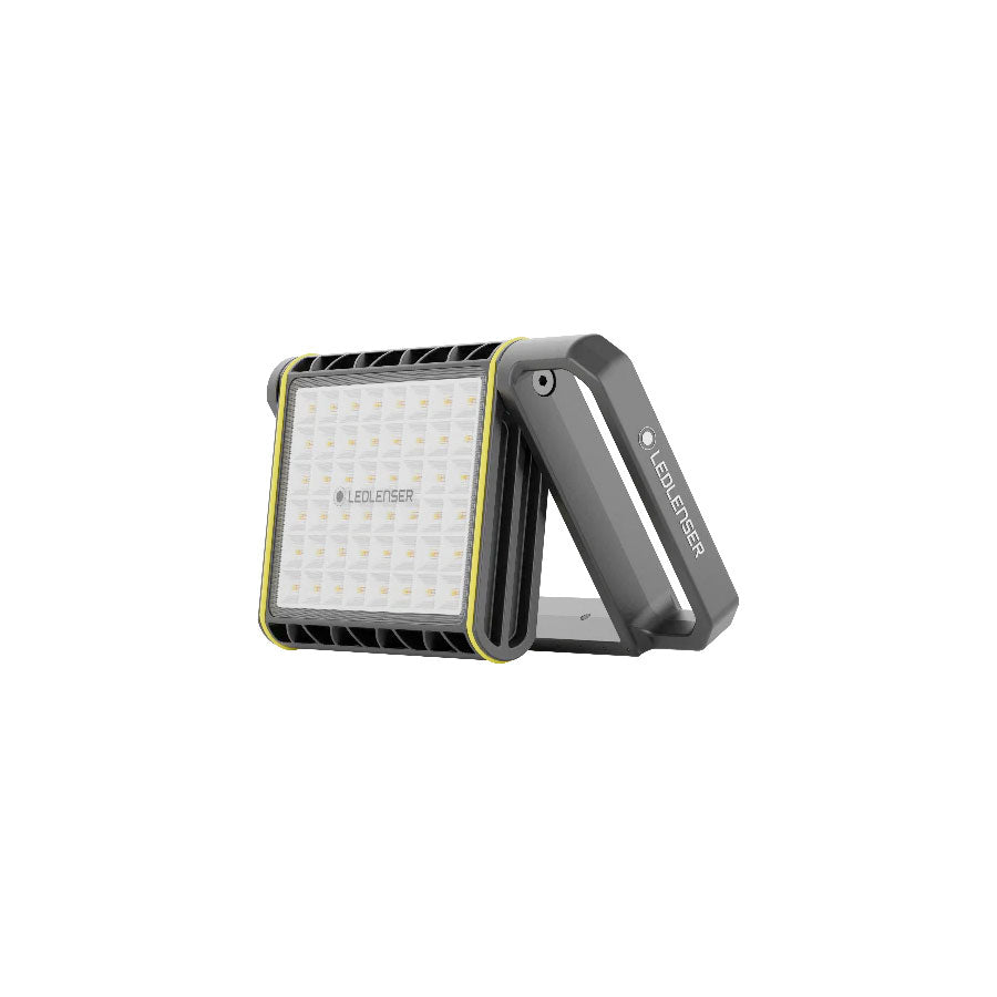 Ledlenser AF8R Work 4000 Lumens Rechargeable/Mains Hybrid Floodlight IP67 Diffuser &amp; Tunable White Light